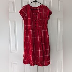 Pyne & Smith Red Windowpane No. 11